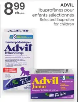 Proxim ADVIL Selected ibuprofen for children offer