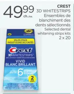 Proxim CREST 3D WHITESTRIPS offer