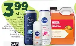 Proxim NIVEA, OPTION + offer