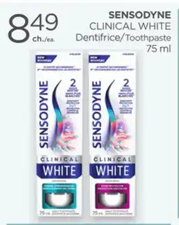Proxim SENSODYNE CLINICAL WHITE offer