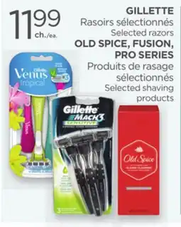 Proxim GILLETTE, OLD SPICE, FUSION, PRO SERIES offer