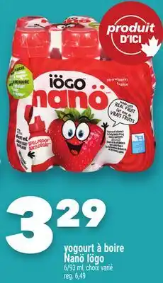 Marche Ami yogourt à boire Nano Iögo offer