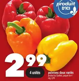 Marche Ami poivrons doux variés offer