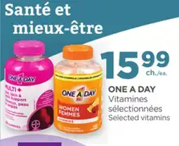 Proxim ONE A DAY Selected vitamins offer