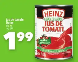 Marche Ami jus de tomate Heinz offer