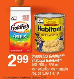Marche Ami Craquelins Goldfish et Soupe Habitant offer