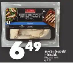 Marche Ami lanières de poulet Irrésistible offer