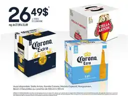 Marche Ami Stella Artois, Famille Corona, Modelo Especial, Hoegaarden, Beck's offer