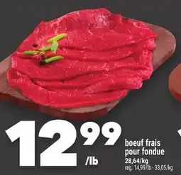 Marche Ami boeuf frais pour fondue offer