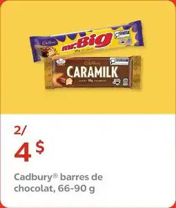 Couche-Tard Cadbury barres de chocolat offer