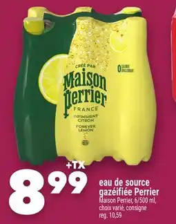 Marche Ami eau de source gazéifiée Perrier offer