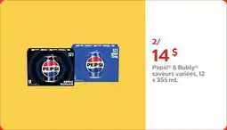 Couche-Tard Pepsi & Bubly offer