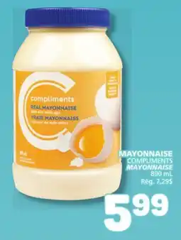 Marché Bonichoix COMPLIMENTS MAYONNAISE offer