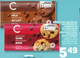 Marché Bonichoix COMPLIMENTS CHOCOLATE CHIPS, CHOCOLATE CHIPS & CHUNKS offer