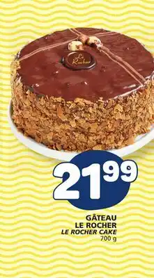 Marché Bonichoix LE ROCHER CAKE offer
