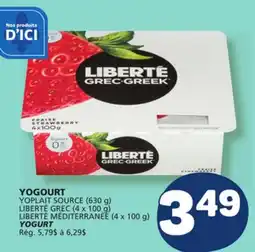 Marché Bonichoix LIBERTÉ GREC YOGOURT offer