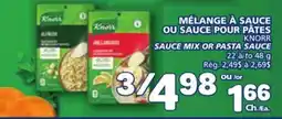 Marché Bonichoix KNORR SAUCE MIX OR PASTA SAUCE offer