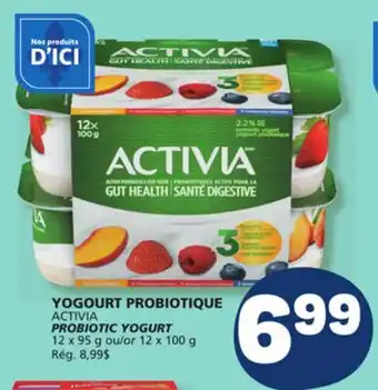 Marché Bonichoix ACTIVIA PROBIOTIC YOGURT offer