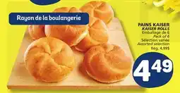 Marché Bonichoix KAISER ROLLS offer