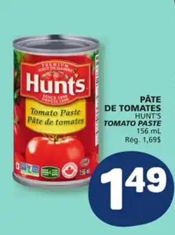 Marché Bonichoix HUNT'S TOMATO PASTE offer