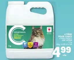 Marché Bonichoix COMPLIMENTS CAT LITTER offer