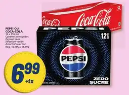 Marché Bonichoix PEPSI OR COCA-COLA offer