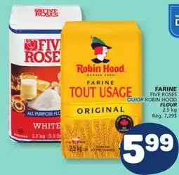 Marché Bonichoix FIVE ROSES OR ROBIN HOOD FLOUR offer