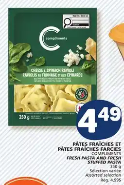 Marché Bonichoix COMPLIMENTS FRESH PASTA AND FRESH STUFFED PASTA offer