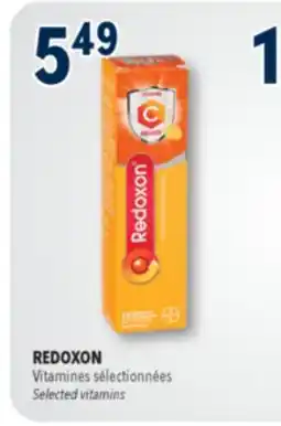 Familiprix Redoxon Vitamin C orange flavored effervescent tablets 15un offer