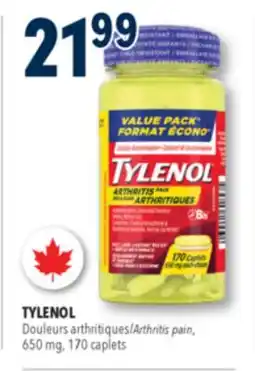 Familiprix TYLENOL Arthritis pain offer