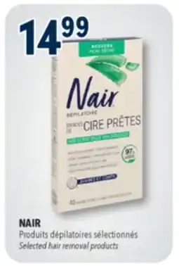 Familiprix Nair legs & body ready wax strips with organic aloe vera extract 40un offer