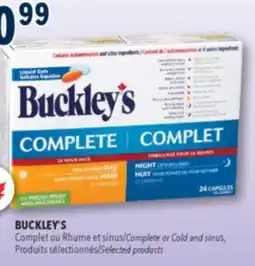 Familiprix Buckley's Complete + Mucus Relief Day & Night Liquid Gels Combo 24un offer