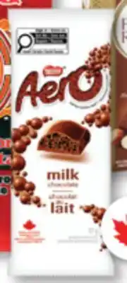 Familiprix Nestlé Aero milk chocolate bar offer