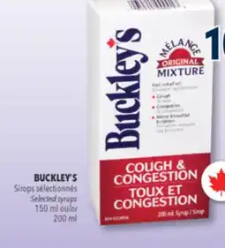 Familiprix Buckley's Cough & Congestion Original Mixture Syrup offer