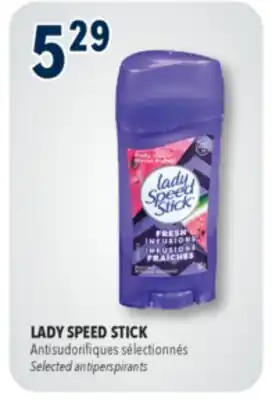 Familiprix LADY SPEED STICK Selected antiperspirants offer
