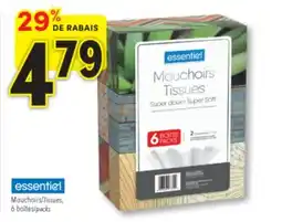 Familiprix Essentiel Tissues offer