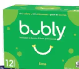 Familiprix BUBLY Sparkling water offer