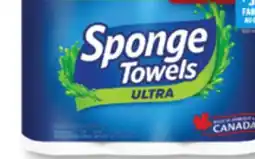 Familiprix SpongeTowels Ultra 2-ply paper towels rolls 3un offer