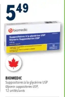 Familiprix Biomedic adults glycerin suppositories 2100mg 12un offer