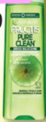 Familiprix Garnier Fructis Pure Clean fortifying shampoo with citrus extract for normal to oily hair offer
