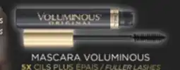 Familiprix L'Oréal Paris Voluminous Original mascara #310 Blackest Black offer