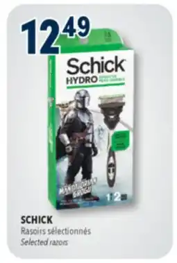 Familiprix SCHICK Selected razors offer
