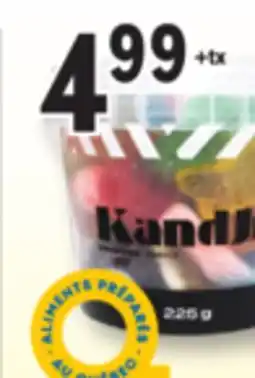 Familiprix KANDJU Candies, 225 g or EXCEL Sugar-free gum, 60 pieces offer