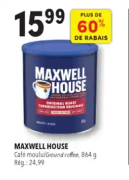 Familiprix Maxwell House ground coffee original roast medium offer