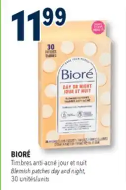 Familiprix Bioré Anti-Acne Hydrocolloid Pimple Patches Day & Night 30un offer