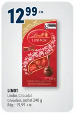 Familiprix Lindt Lindor Irresistibly Smooth milk chocolates – Bag offer