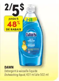 Familiprix DAWN Dishwashing liquid offer