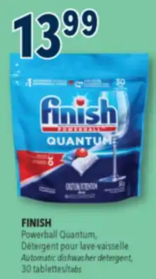 Familiprix Finish Powerball Quantum dishwasher detergent tabs 30un offer