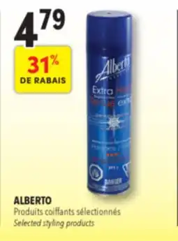 Familiprix Alberto European extra hold unscented hairspray offer