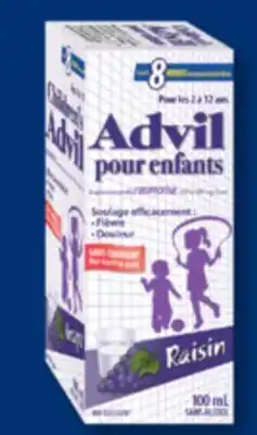 Familiprix ADVIL, Ibuprofen, Pediatric drops, children's or Junior, selected products offer